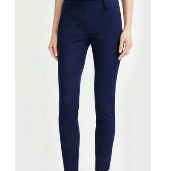 J. Crew Factory Pants - J. Crew Winnie Stretch Twill Ankle Pants Navy